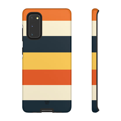 BEACH SUNSET STRIPES | Tough Phone Case