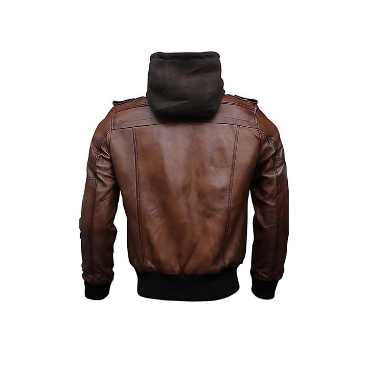 Brown Guerrilla Bomber Jacket