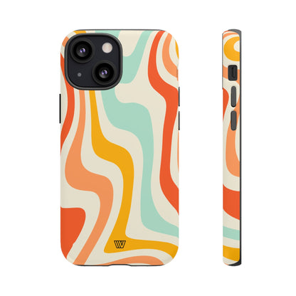 RETRO GROOVY SWIRLS | Tough Phone Case