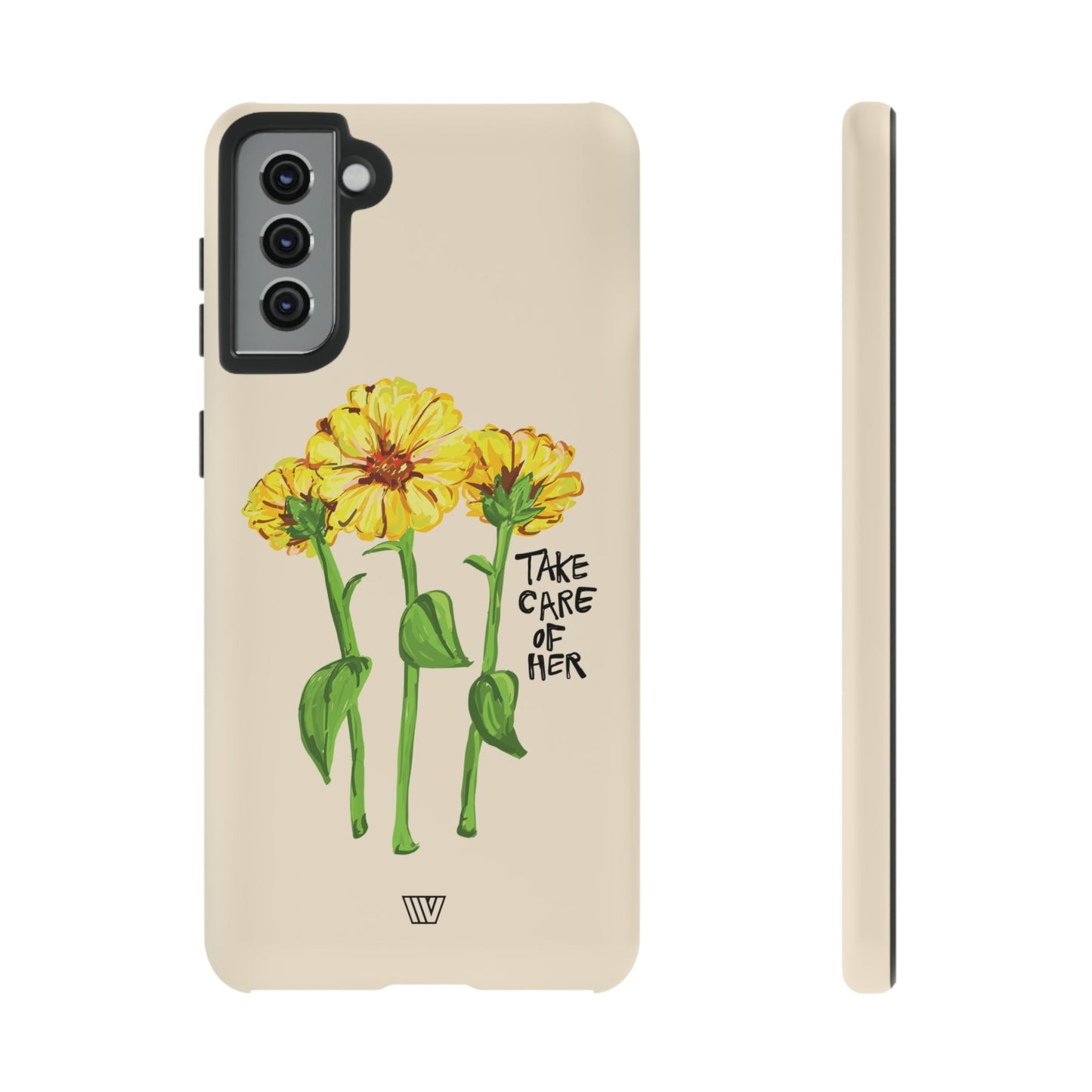 TAKE CARE OF HER | TROVVVE X EARTH FORMATIONS Tough Phone Case