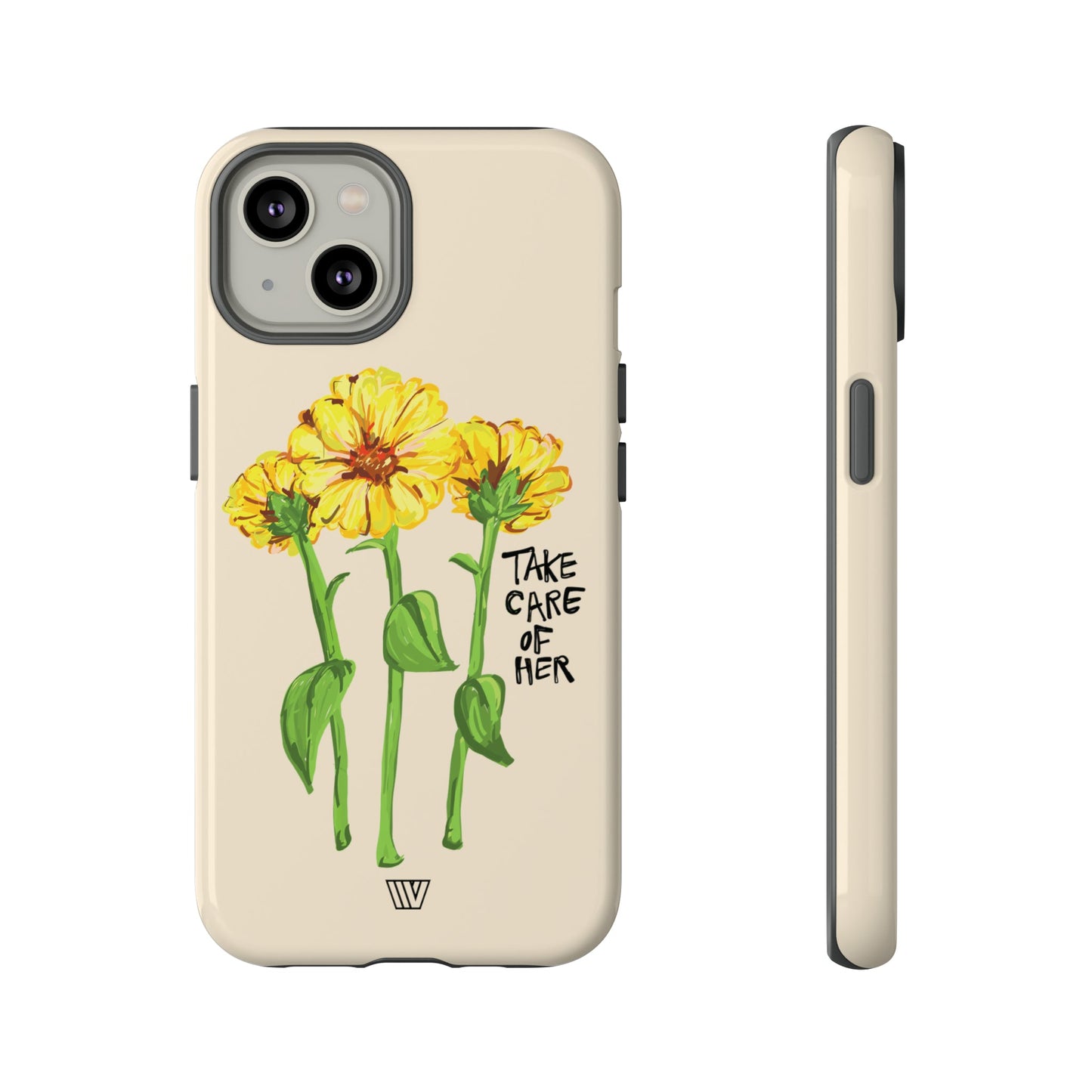 TAKE CARE OF HER | TROVVVE X EARTH FORMATIONS Tough Phone Case