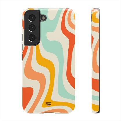 RETRO GROOVY SWIRLS | Tough Phone Case