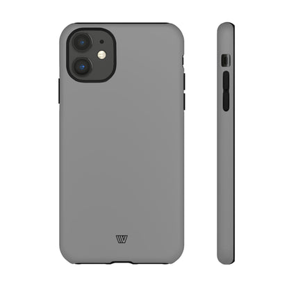 SOLID GRAY | Tough Phone Case