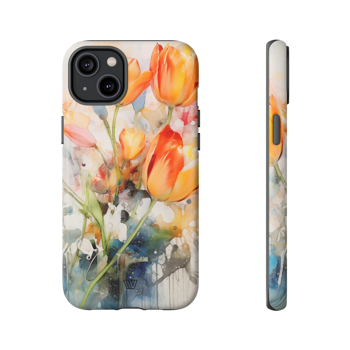 WATERCOLOR TULIPS | Tough Phone Case