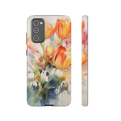 WATERCOLOR TULIPS | Tough Phone Case