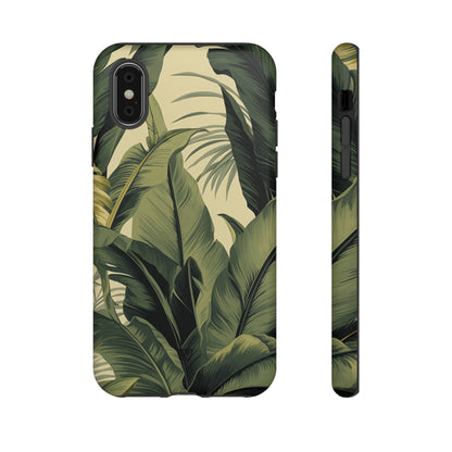 TROPICAL LEAVES | Tough Phone Case