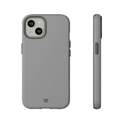 SOLID GRAY | Tough Phone Case