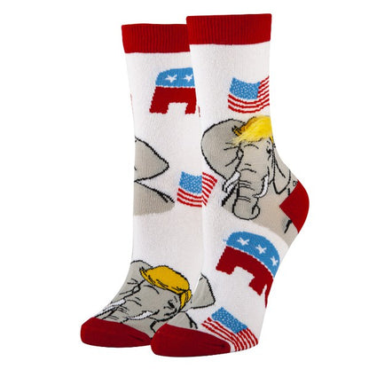 Right-Wing - Women's Funny Socks