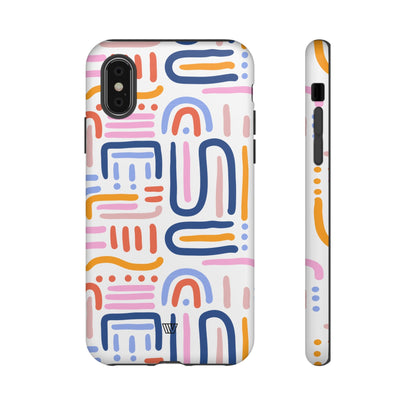 MEMPHIS BOLD LINES | Tough Phone Case