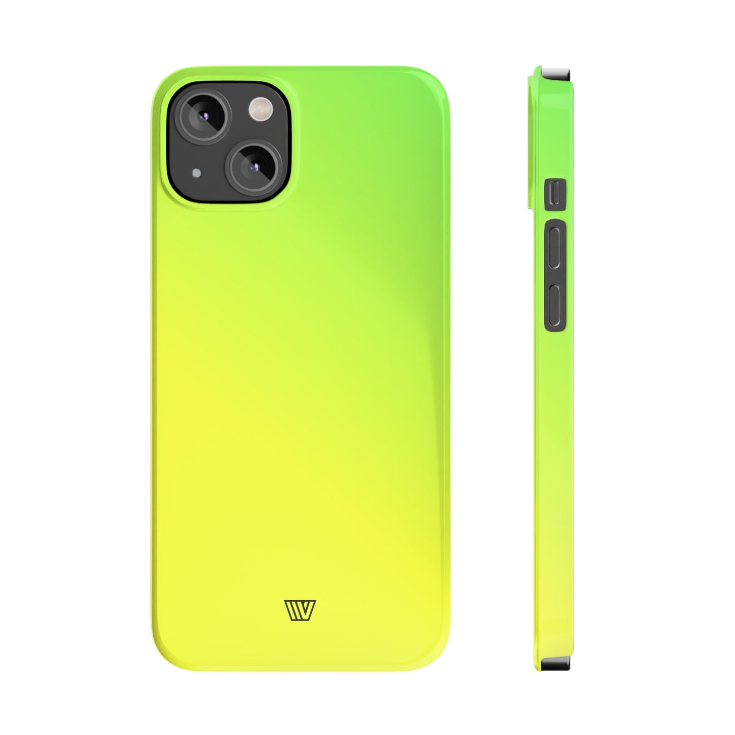 LEMON LIME NEON | Slim iPhone Case