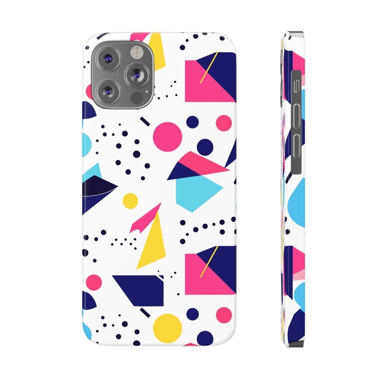 80s / 90s RETRO PATTERN LIGHT | Slim iPhone Case