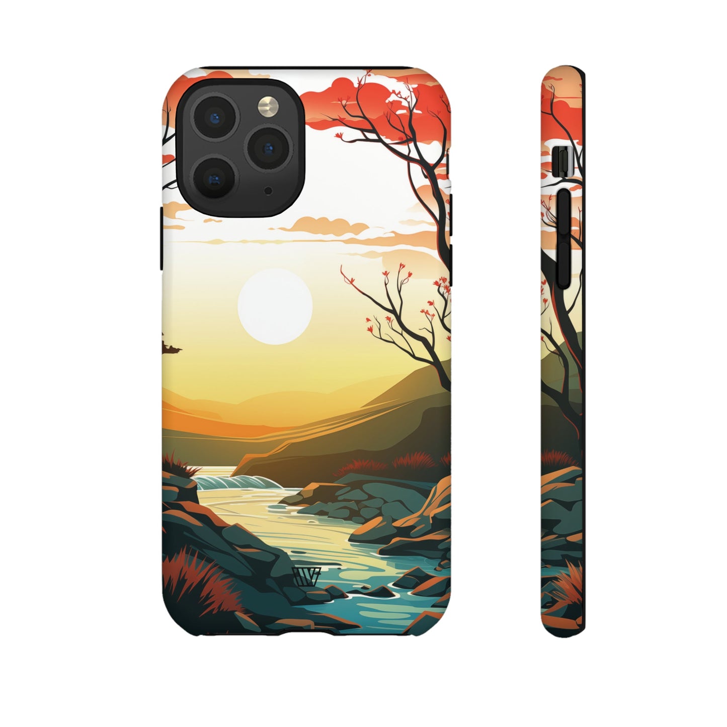 RIVER SUNSET | Tough Phone Case