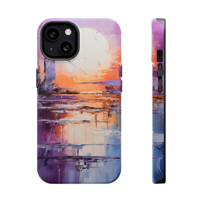 ACRYLIC SUNSET | MagSafe Tough iPhone Case