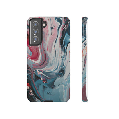 BLUE PASTEL SWIRL | Tough Phone Case