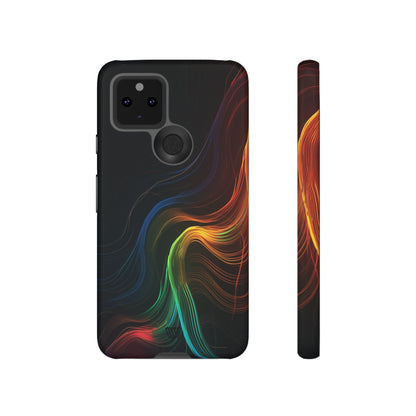 COLORFUL ABSTRACT LINES | Tough Phone Case