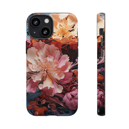 PAINT SWIRL FLOWERS | Tough Phone Case