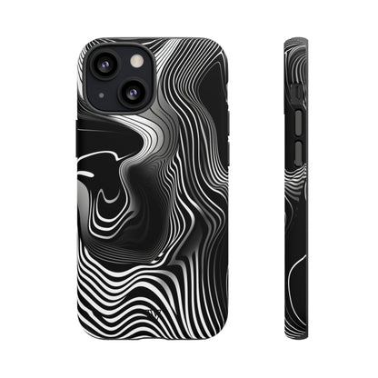 ABSTRACT ZEBRA STRIPES | Tough Phone Case