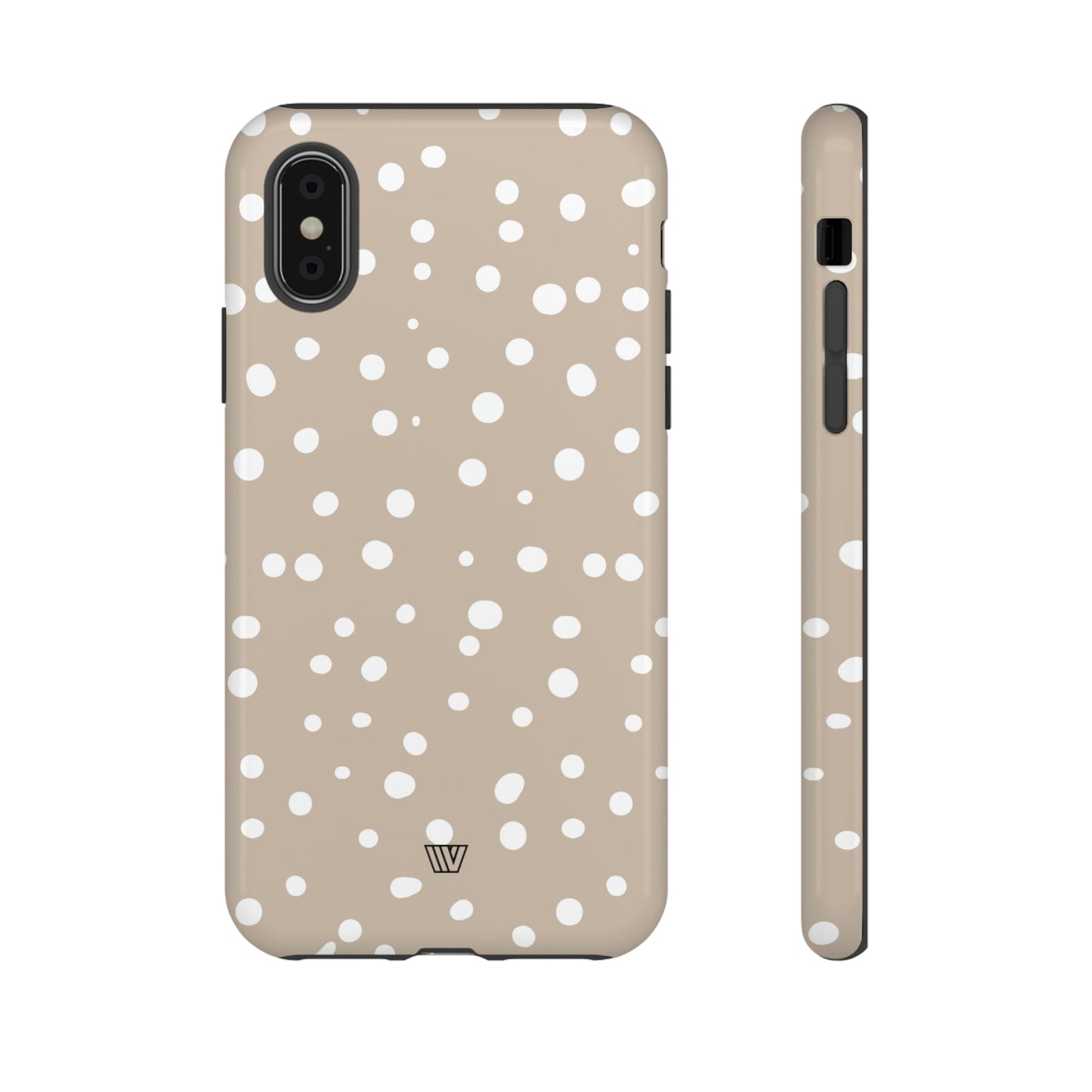 BEIGE DOTS | Tough Phone Case