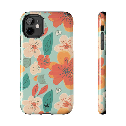 BLOOD ORANGE FLOWERS | Tough iPhone Case