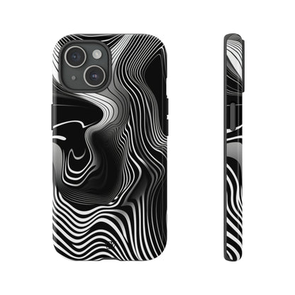 ABSTRACT ZEBRA STRIPES | Tough Phone Case