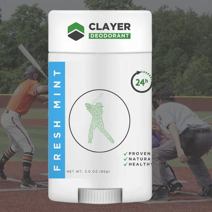 Natural Deodorant - Baseball Players - 2.75 OZ - Aluminum Free