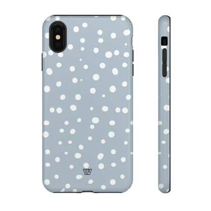 BLUE HAZE DOTS | Tough Phone Case