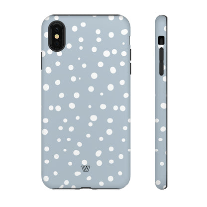 BLUE HAZE DOTS | Tough Phone Case