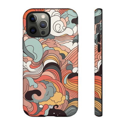 ABSTRACT DOODLE CLOUDS | Tough Phone Case