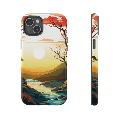 RIVER SUNSET | Tough Phone Case