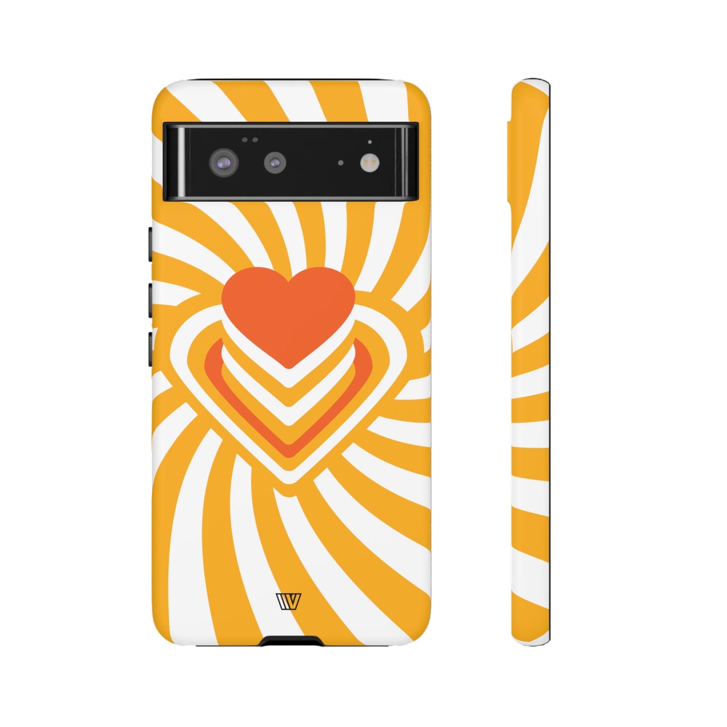 HEART RAY STACK | Tough Phone Case