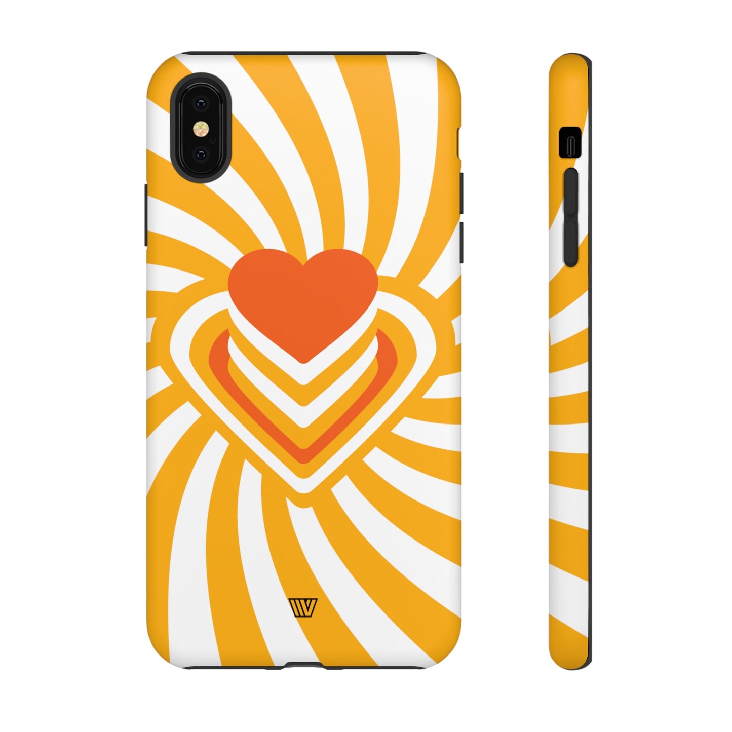 HEART RAY STACK | Tough Phone Case