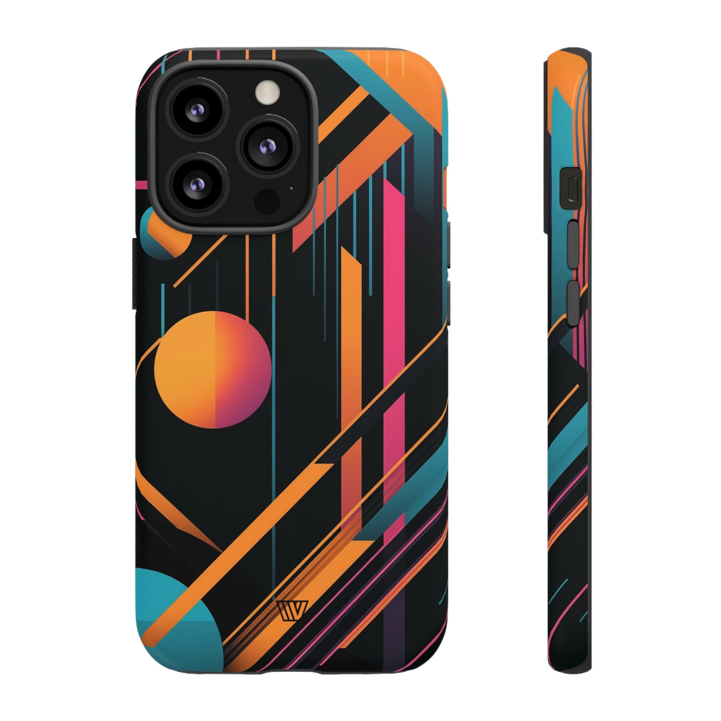 BOLD RETRO LINES | Tough Phone Case