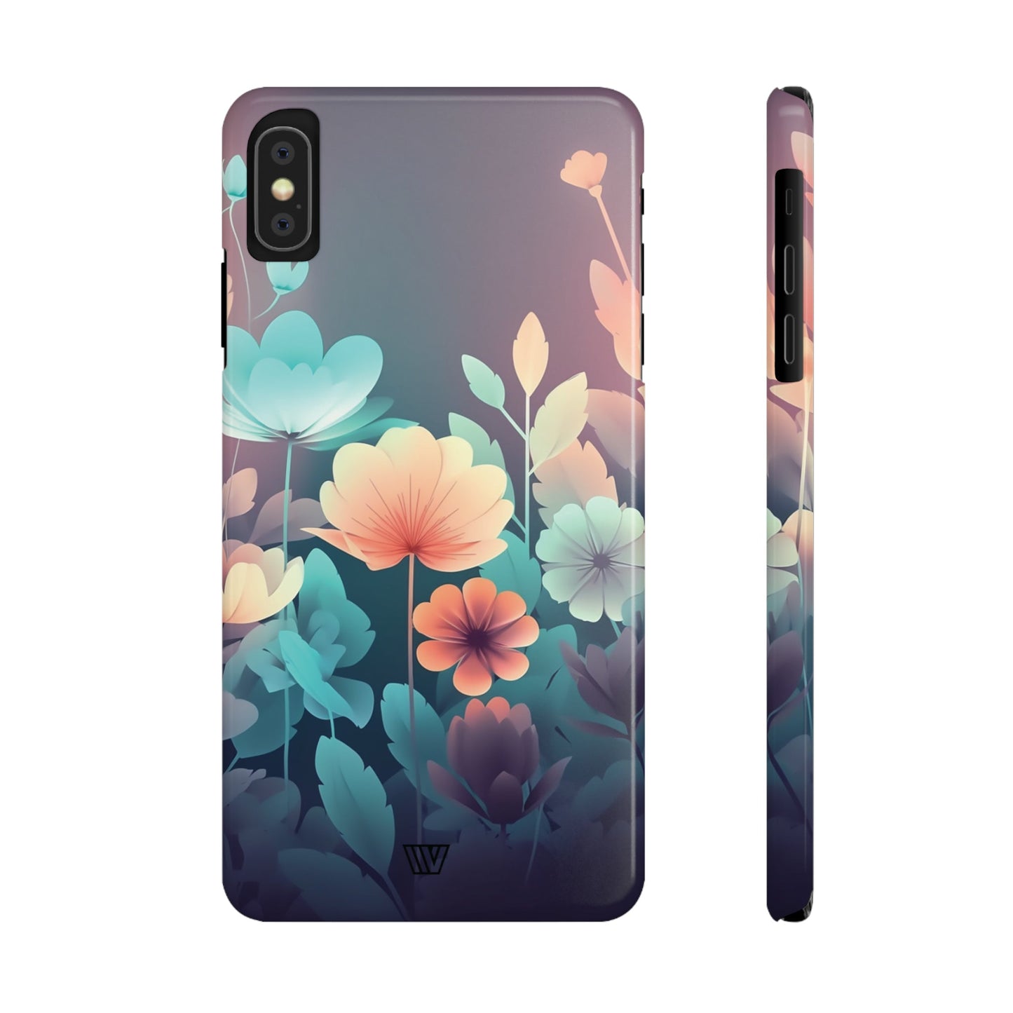 MIDNIGHT FLOWERS | Slim iPhone Case