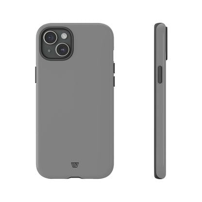 SOLID GRAY | Tough Phone Case