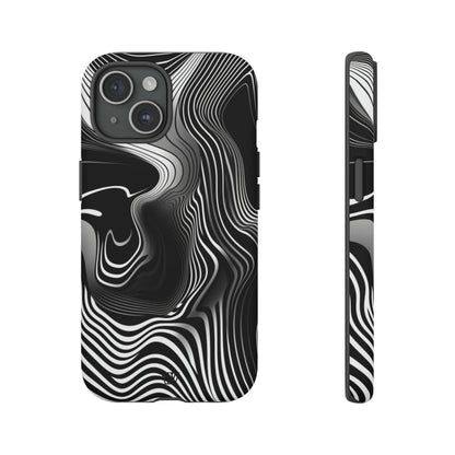 ABSTRACT ZEBRA STRIPES | Tough Phone Case