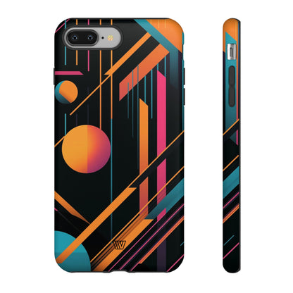 BOLD RETRO LINES | Tough Phone Case