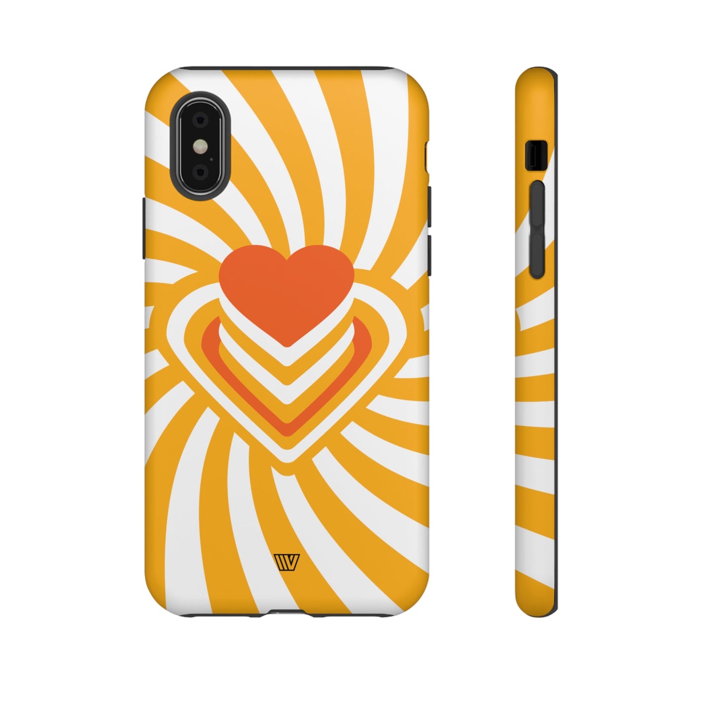 HEART RAY STACK | Tough Phone Case