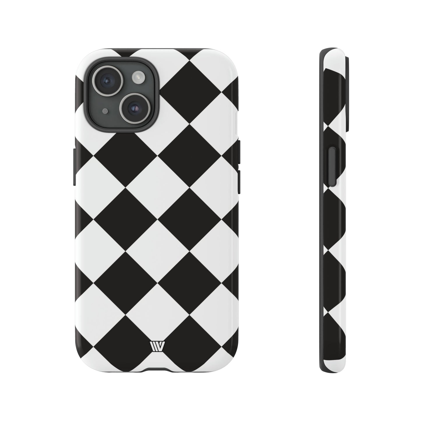 BLACK & WHITE DIAMOND | Tough Phone Case