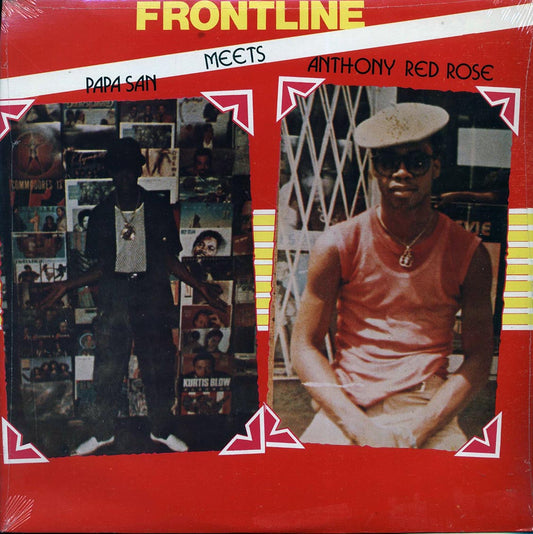 Papa San, Anthony Red Rose - Frontline (Jamaica press) (orig. press)