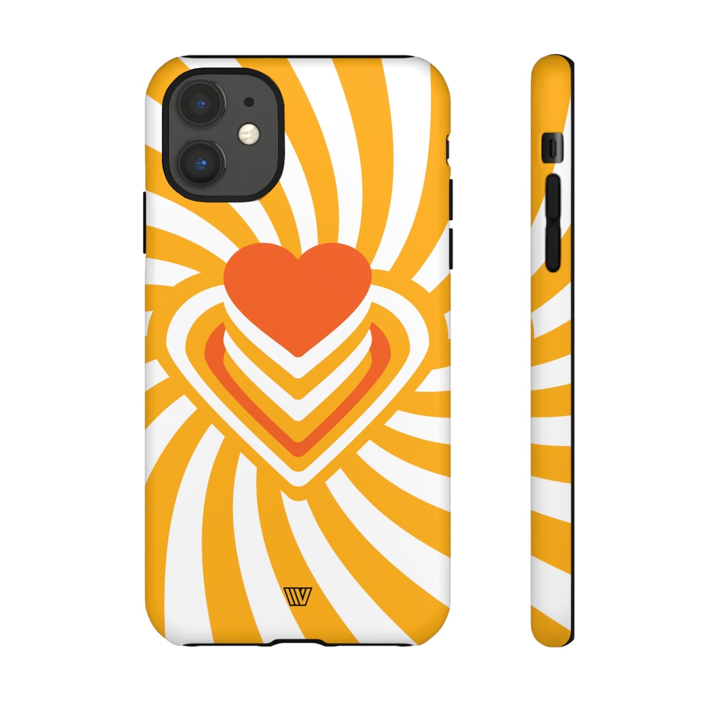 HEART RAY STACK | Tough Phone Case