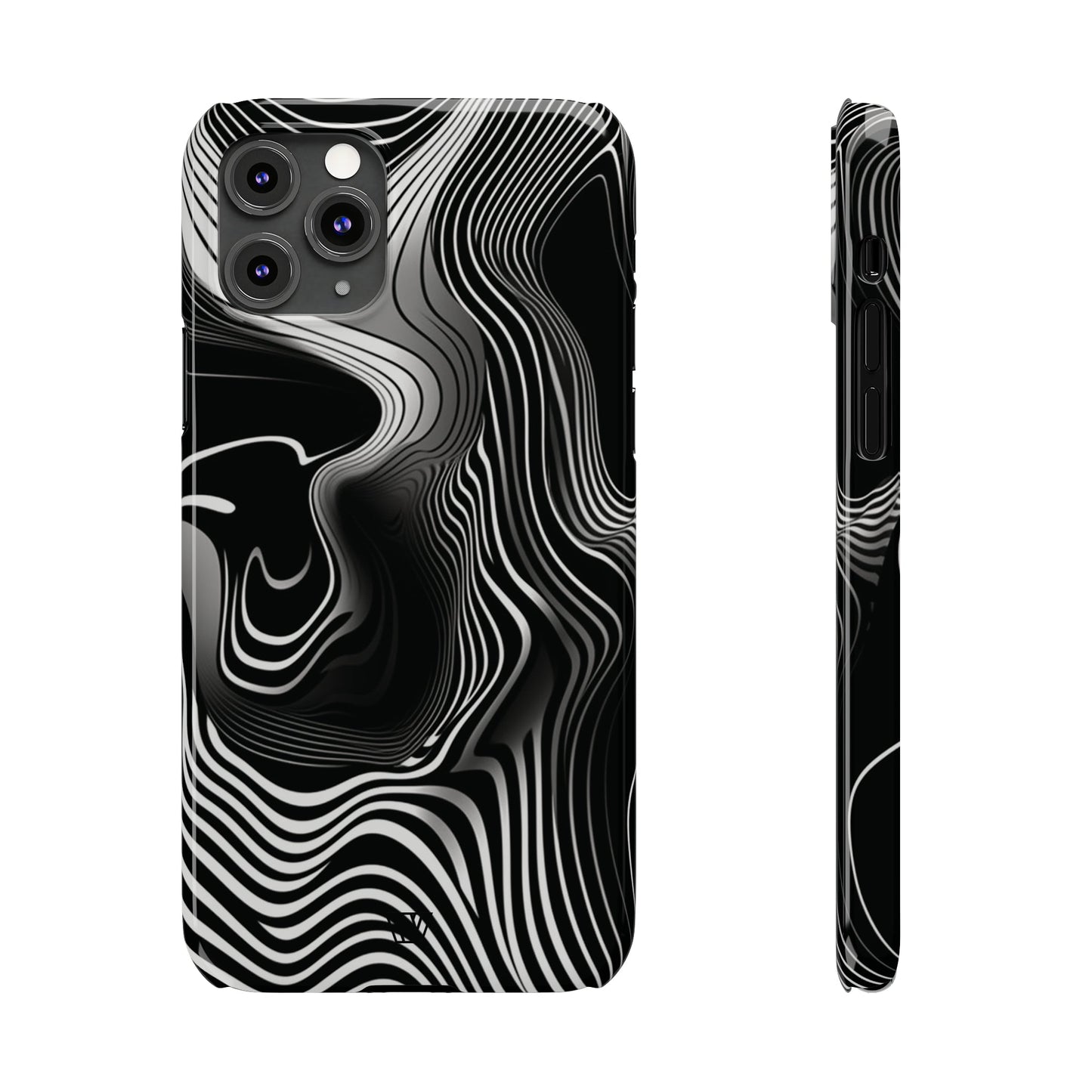 ABSTRACT ZEBRA STRIPES | Slim iPhone Case