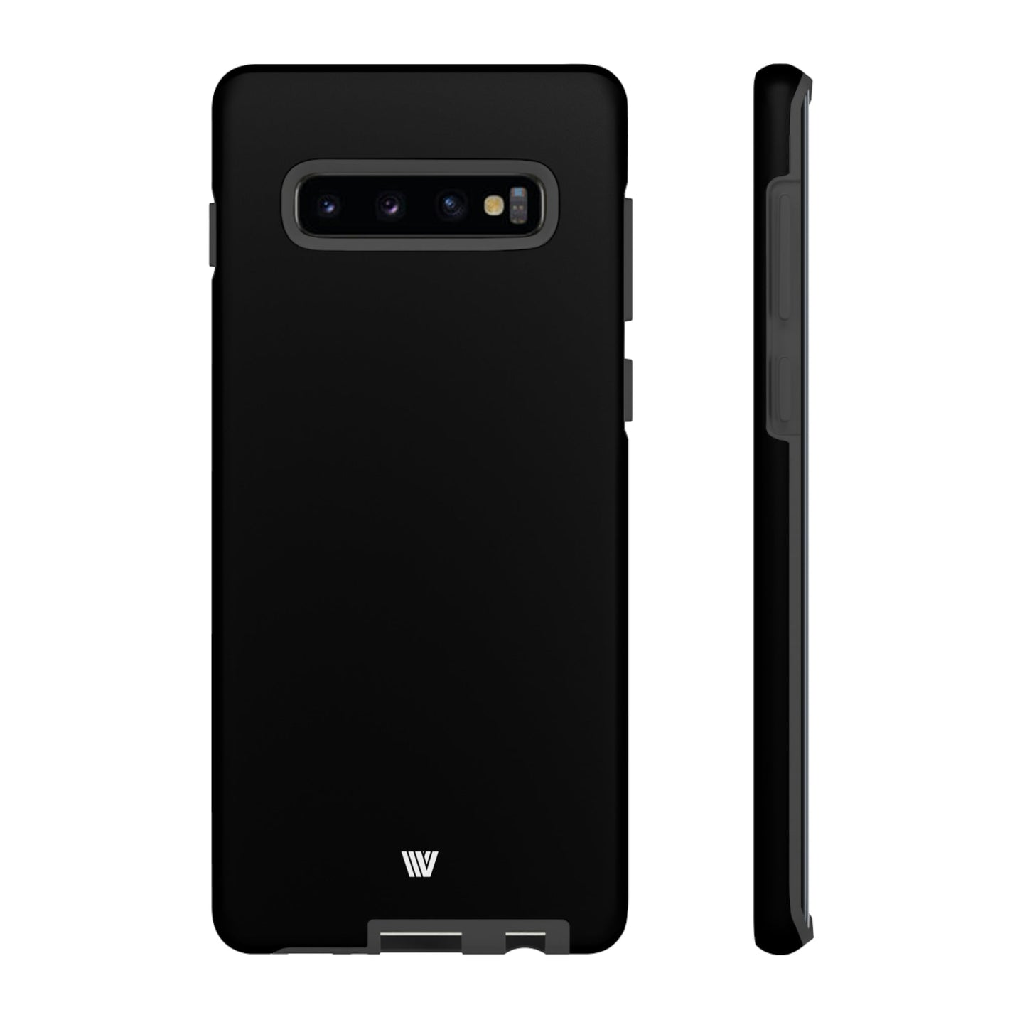 JET BLACK | Tough Phone Case