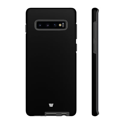 JET BLACK | Tough Phone Case