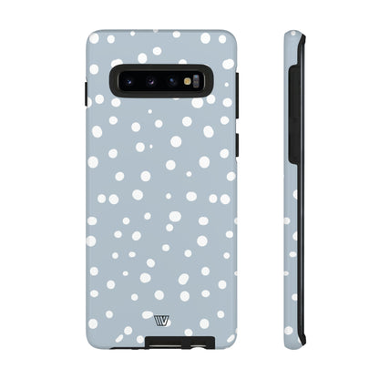 BLUE HAZE DOTS | Tough Phone Case