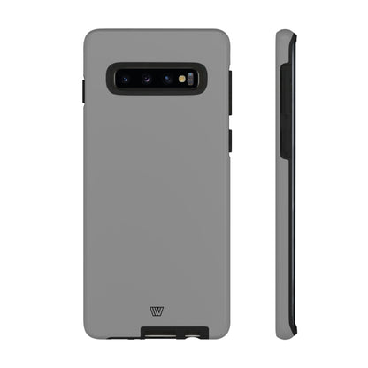 SOLID GRAY | Tough Phone Case