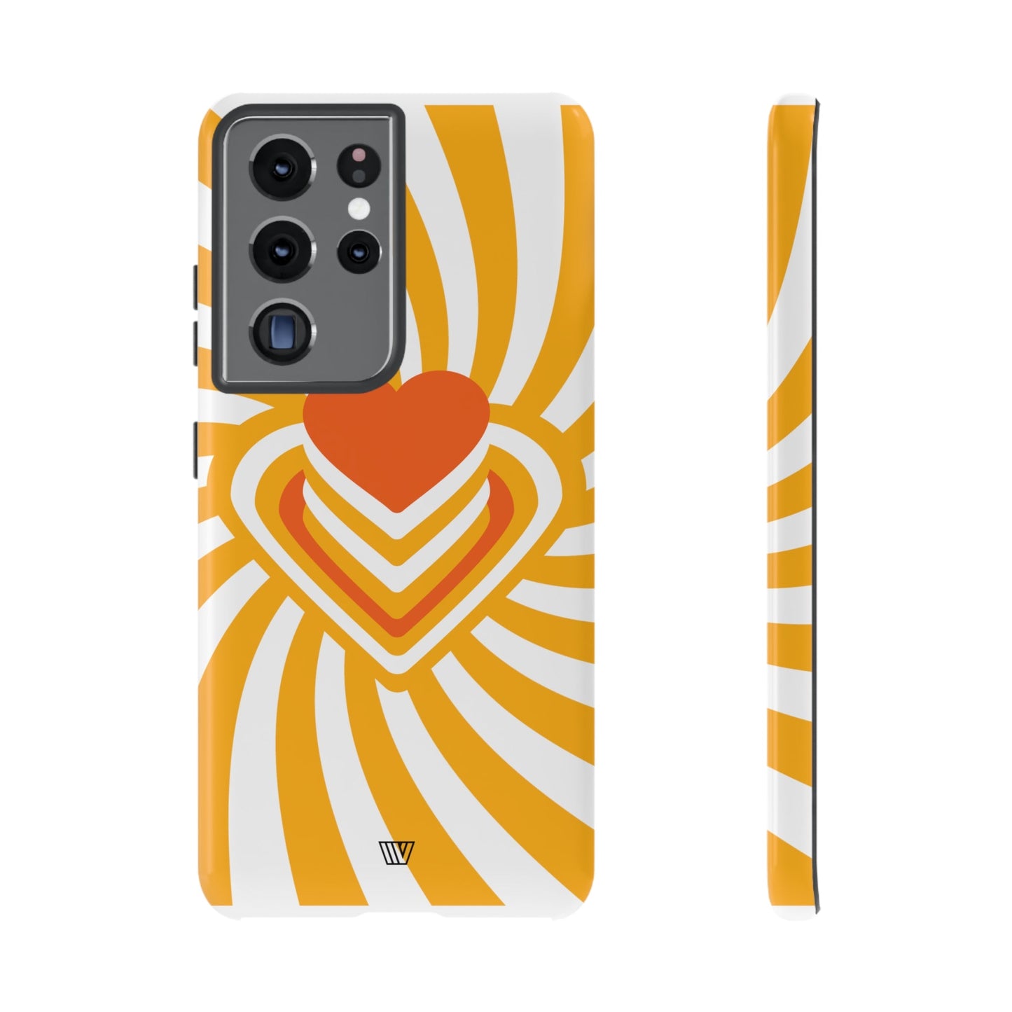 HEART RAY STACK | Tough Phone Case