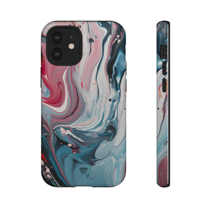 BLUE PASTEL SWIRL | Tough Phone Case