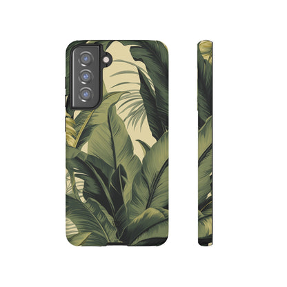 TROPICAL LEAVES | Tough Phone Case