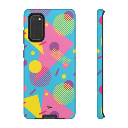 80s / 90s RETO PATTERN LIGHT BLUE | Tough Phone Case