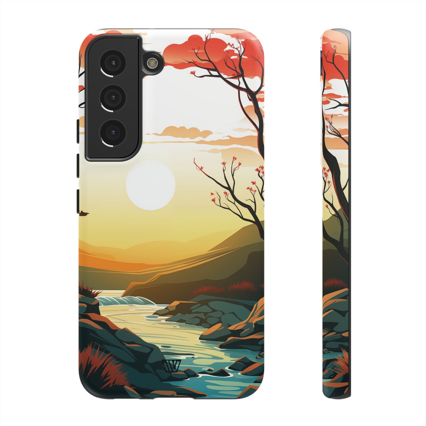 RIVER SUNSET | Tough Phone Case